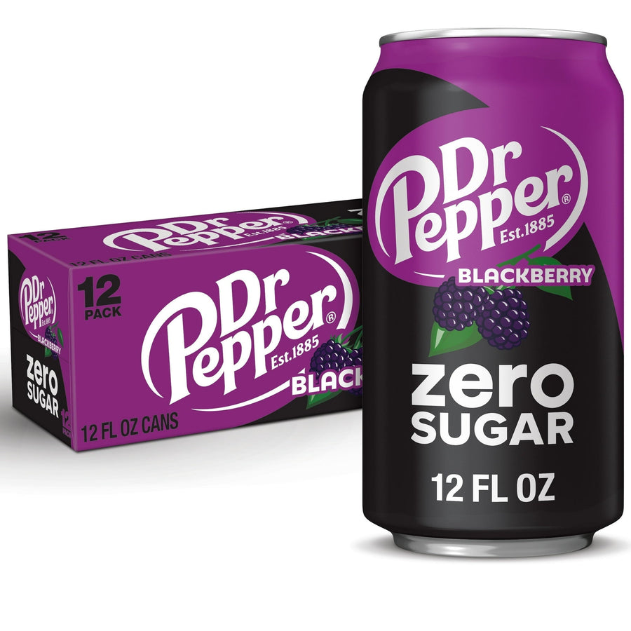 Dr Pepper Blackberry Zero Sugar Soda P9