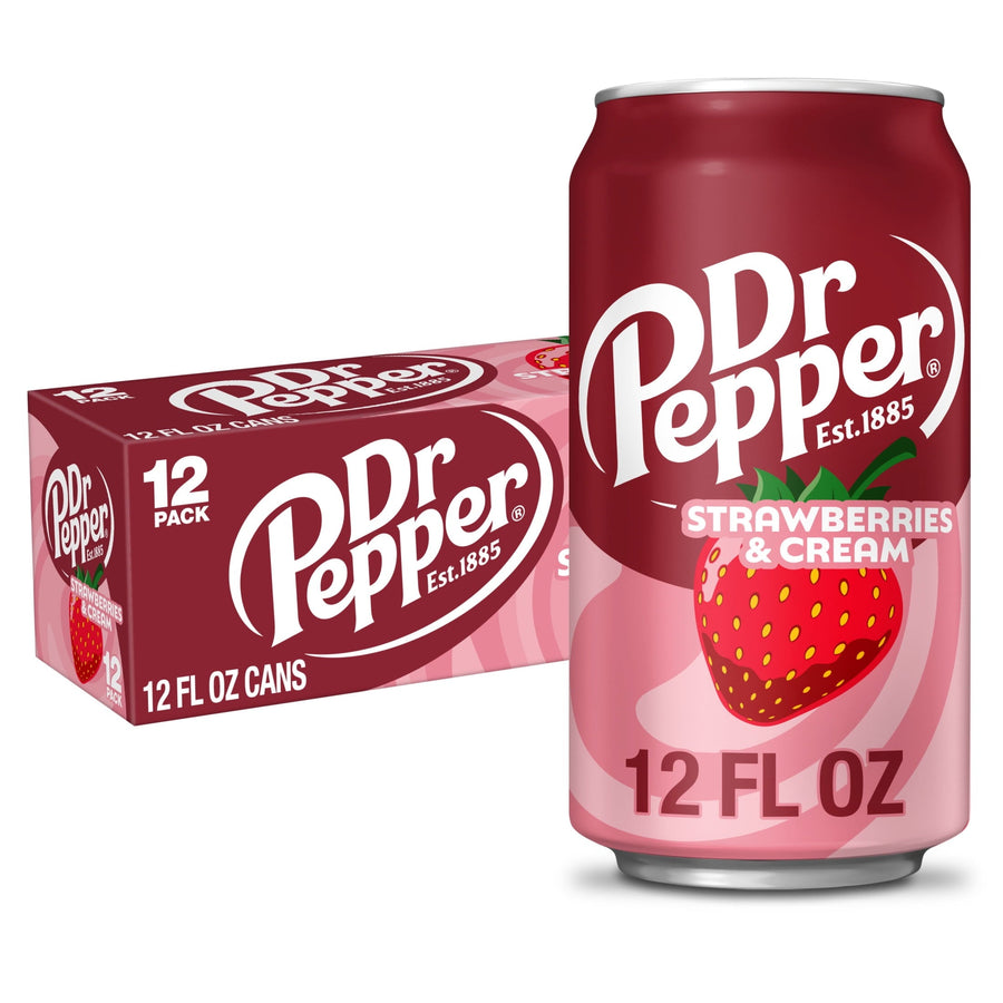 Dr Pepper Strawberries & Cream Soda G6